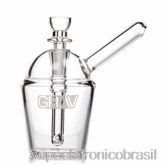 Vape Eletronico Grav Slush Cup Pocket Bubbler Transparente